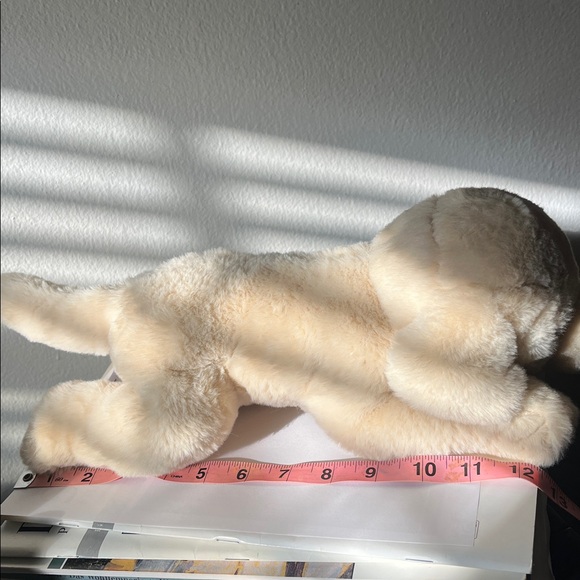 FAO Schwarz Plush Puppy Dog Stuffed Animal Soft Toy - Picture 3 of 5